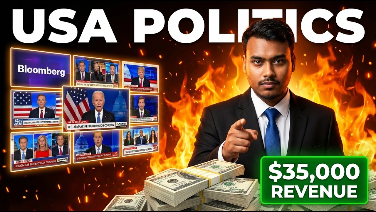 How to create  Video on USA Politics News Niche  | How to make USA political news videos with ai