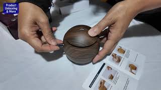 Ultrasonic Diffuser by Milano Decor product unboxing and test