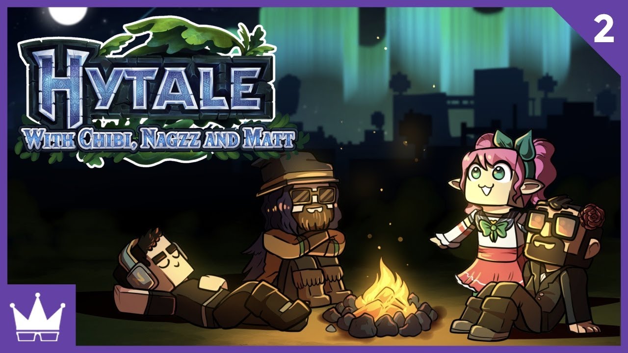 Twitch Livestream | Hytale w/Chibidoki, Nagzz & Axialmatt | Ep 2