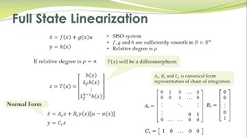 NCS - 26a - Full state linearization ( rho = n )