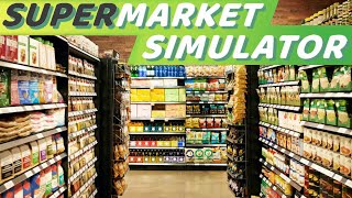 Supermarket Simulator / СТРИМ №1 / Я СНОВА МЕРЧАНДАЙЗЕР