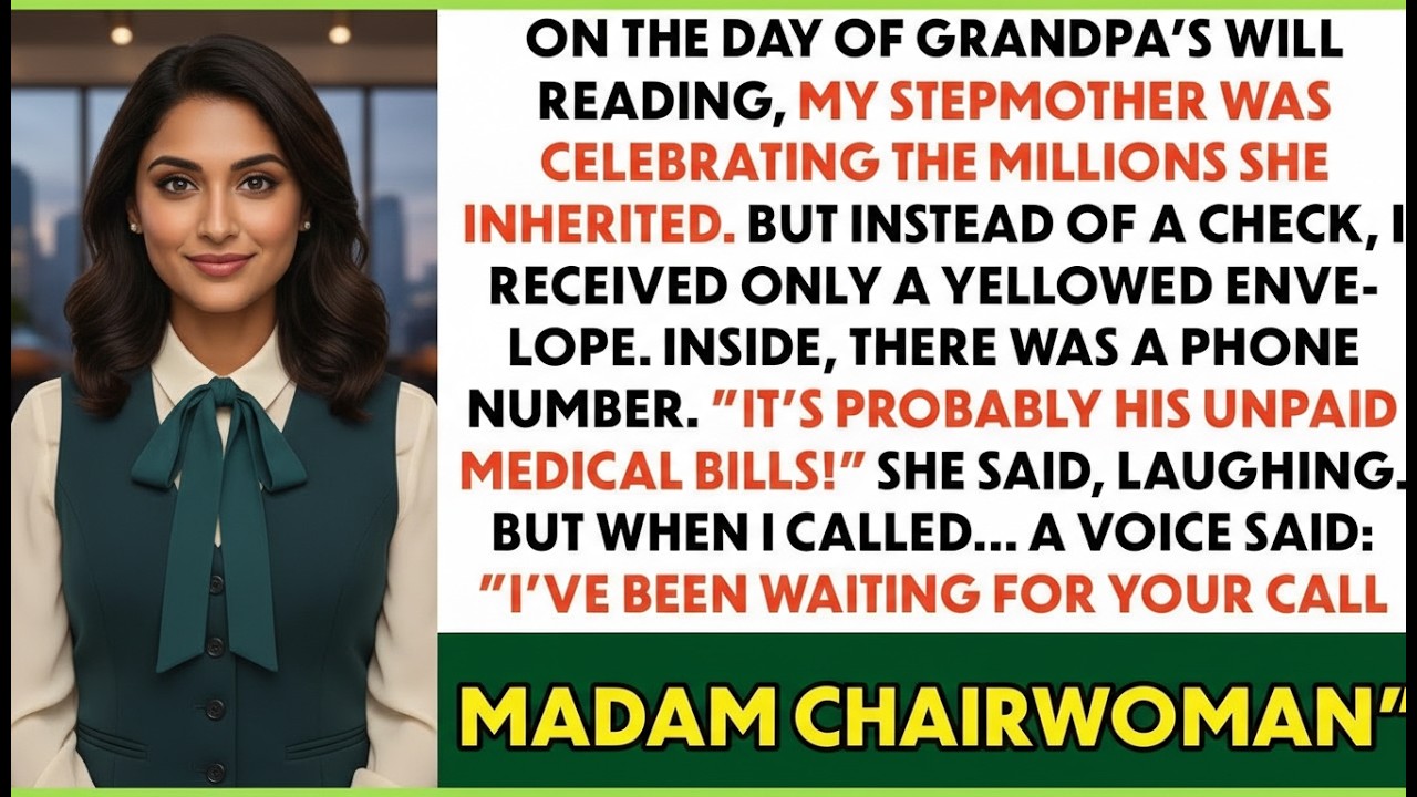 Everyone Got Millions At Grandpa’s Will Reading — But I Only Received A Yellow Envelope…