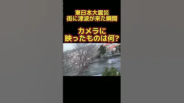 偶然とらえていた怪現象 Shorts Short 東日本大震災 