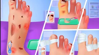 nail surgery foot doctor game screenshot 2