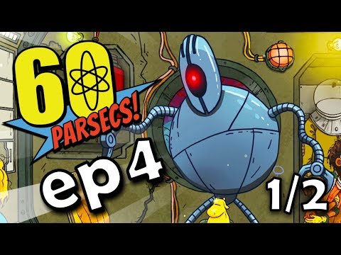 Planeta ROBOTŮ 🤖 🚀 60 PARSECS Ep4 1/2 + steam klíč