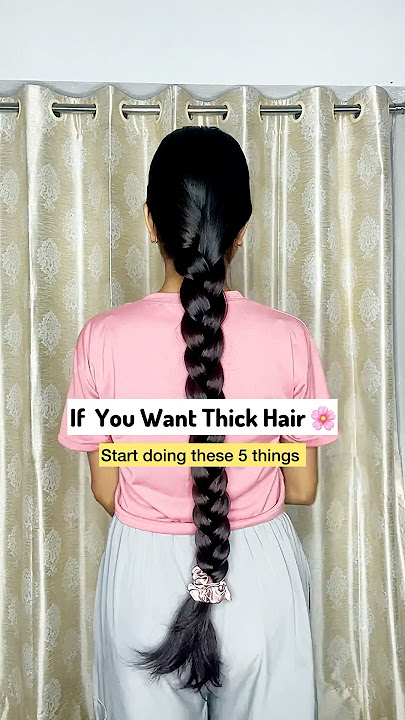 Start doing these 5 things for Thick hair✨#shorts #haircare #hairgrowth #hairgoals