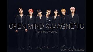 OPEN MIND X MAGNETIC 'MONSTA X' & 'WONHO' (오펜 마인드  X 막네팈 '몬스타에스' & '원호') MASH UP [MV]