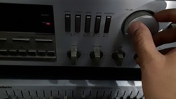 Receiver Model 1660 Gradiente e Equalizador ES-10