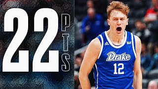 Tucker DeVries Leads Drake To The 2023 NCAA Tournament!