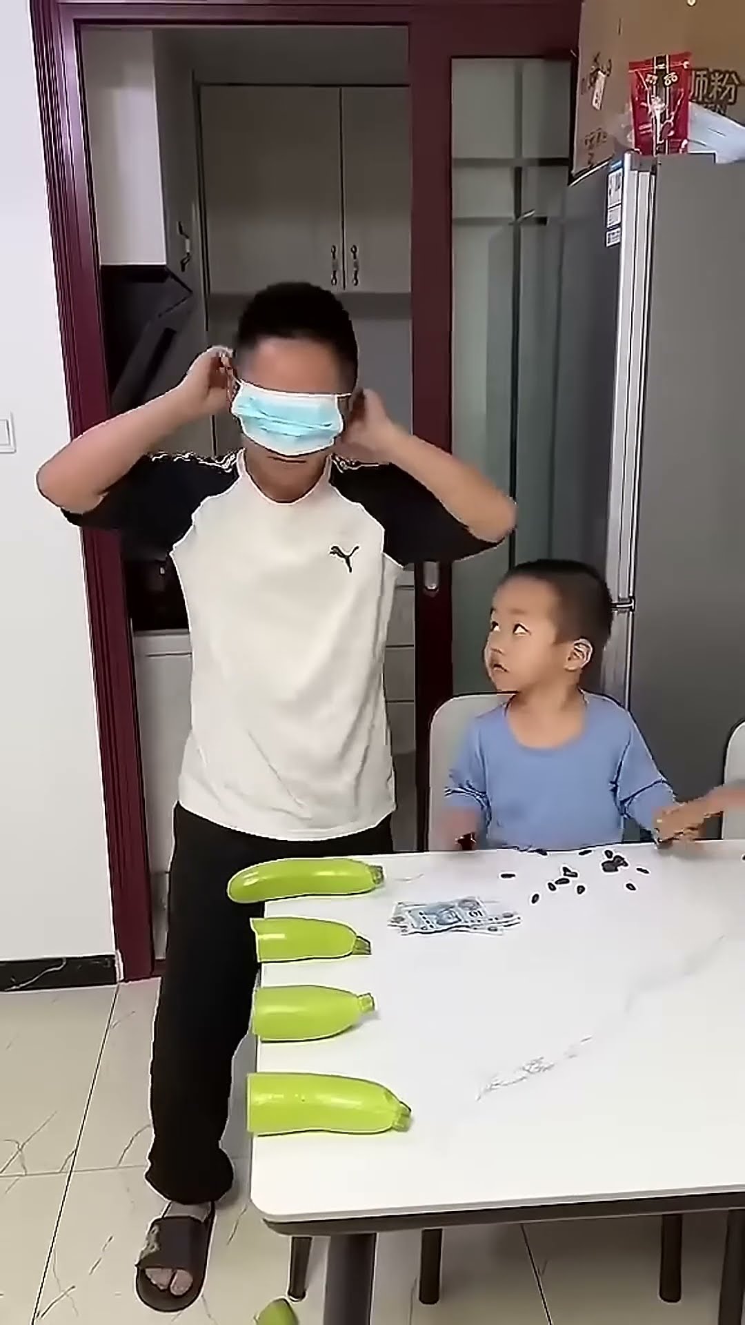 砍多少赢多少！最后一个怎么就砍不断呢！#Cute baby#Cute#呆萌小米宝#聪明宝宝#萌娃