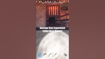 RUST | Average Experience At Outpost |  #rust #funnyshorts #rustgame #rustislove