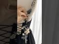 Making a corset black midi dress dress fashion creative