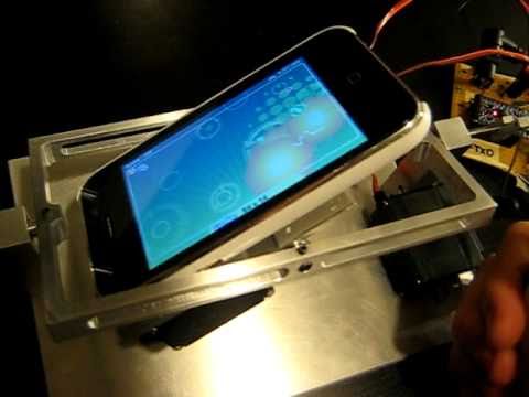 Интересный манипулятор для iPhone/iPod touch. Фото.