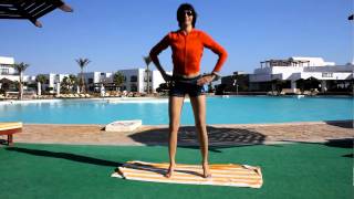 Суставная гимнастика - коленный сустав (без остановки)