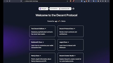 Project Setup: Building an AirDrop dApp for Digital Collectibles with DecentSDK