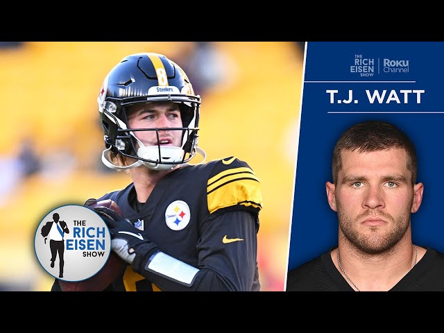 TJ Watt on Kenny Pickett’s Potential & Turning Around a Disappointing Season | The Rich Eisen Show