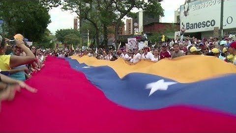 Caracas: manifestación tras mes de protestas