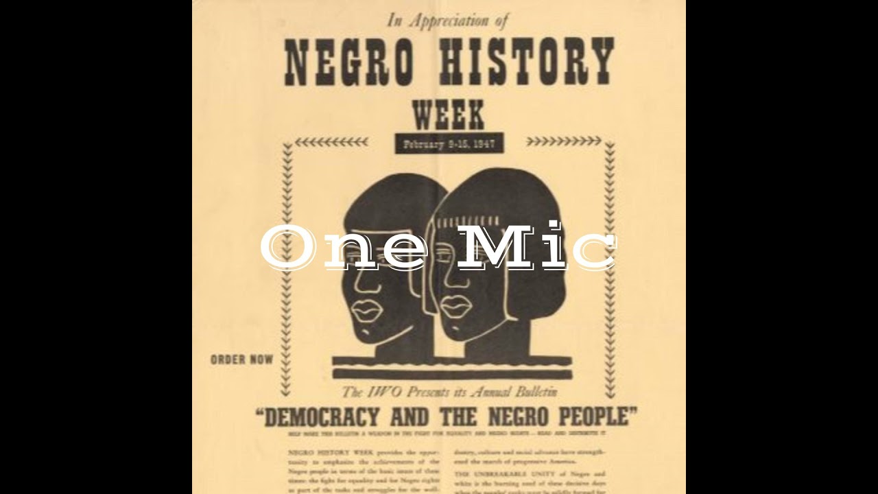 The Origins of Black History Month