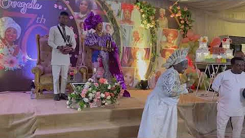 MAMA RAINBOW LEADS PRAYER SESSION AT 70TH BIRTHDAY OF MRS. ABIOLA ORUNKOYA PLANNED BY GOLDIT EVENTS