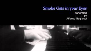 Video voorbeeld van "Smoke gets in Your Eyes - jazz piano improvisation"