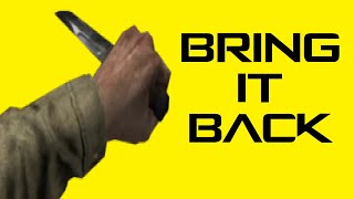 Bring Back the Panic Knife