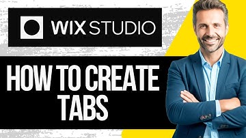 How to Create Tabs in Wix Studio | Full Tutorial 2025
