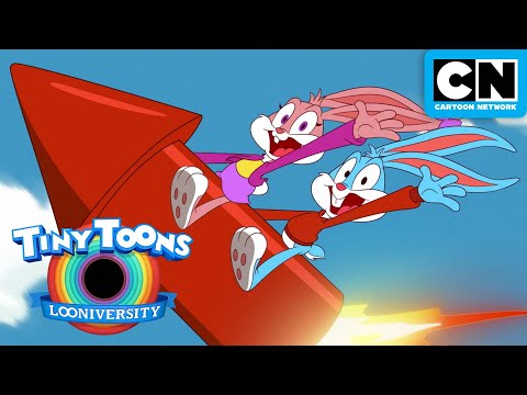 Tiny Toons Looniversity - Theme Song 🐰 ✏️  | Cartoon Network