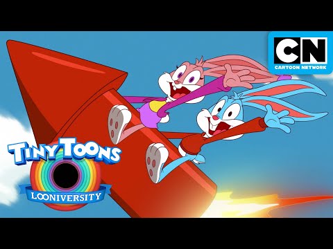 Tiny Toons Looniversity - Theme Song 🐰 ✏️  | Cartoon Network