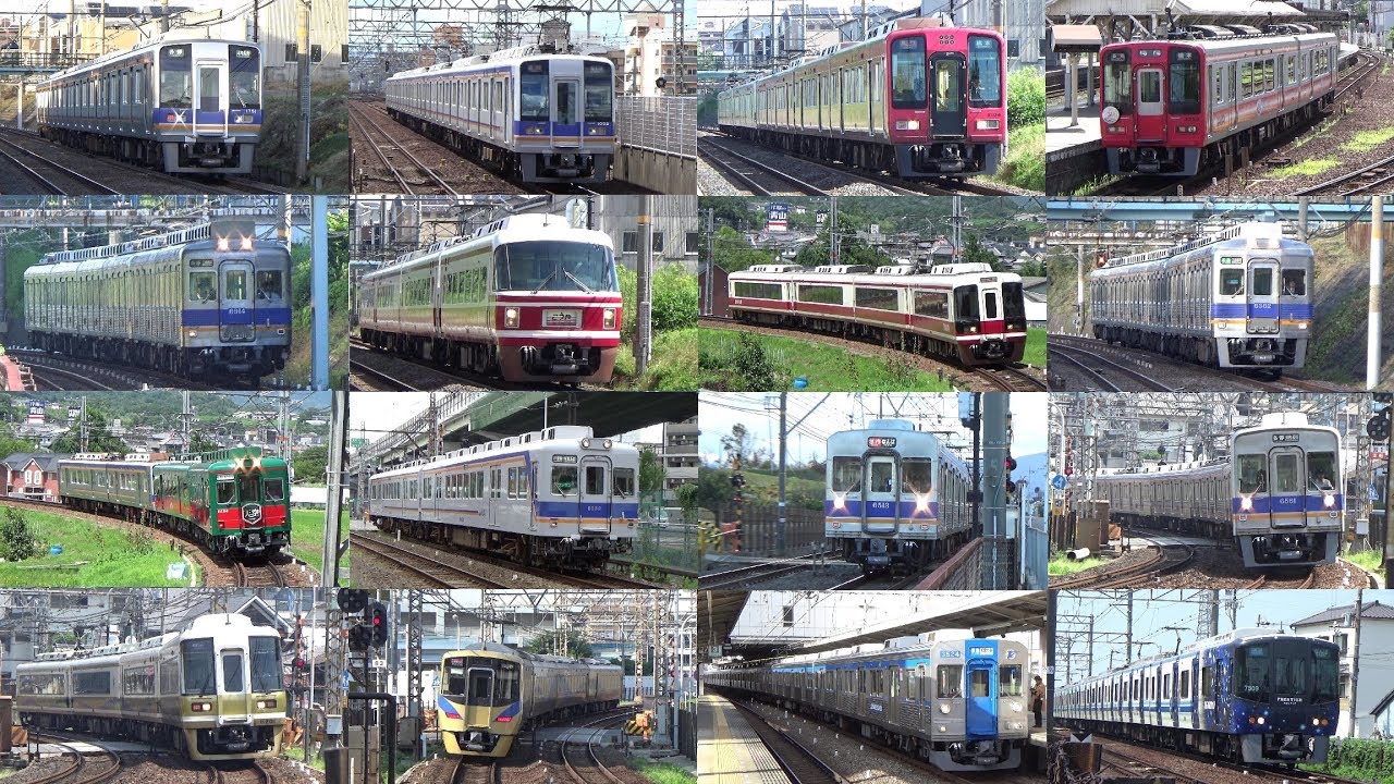 南海電車 南海高野線を走る車両 18 続々列車 Youtube