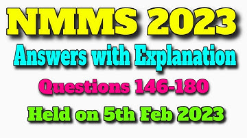 AP NMMS 2023 Paper Answers with Explanation |146- 180  Questions | Social  Part |