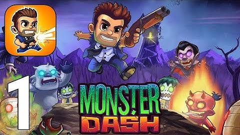 Monster Das‪h Gameplay Walkthrough Part 1 - Tutorial [iOS/Android Games]