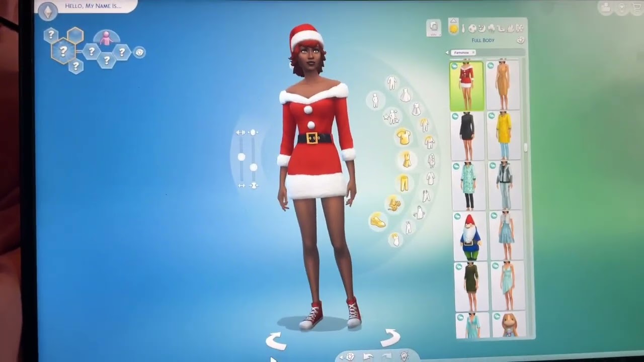 making a sim with no cc
