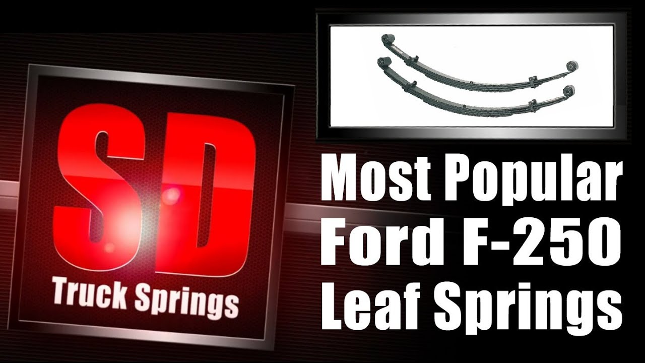 Ford Leaf Spring Code Chart