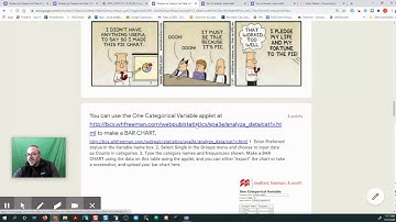 #2 Displaying Categorical Data, Unit 1, Lesson 2 - Statistics  DAY 2