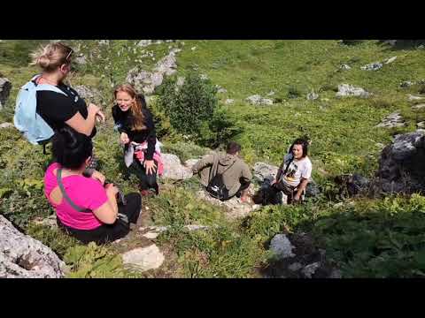 ლეჩხუმი. ხვამლის მთა. Поездка в Лечхуми.  день второй. поход на Хвамли.  Lechkhumi. mountain Khvamli