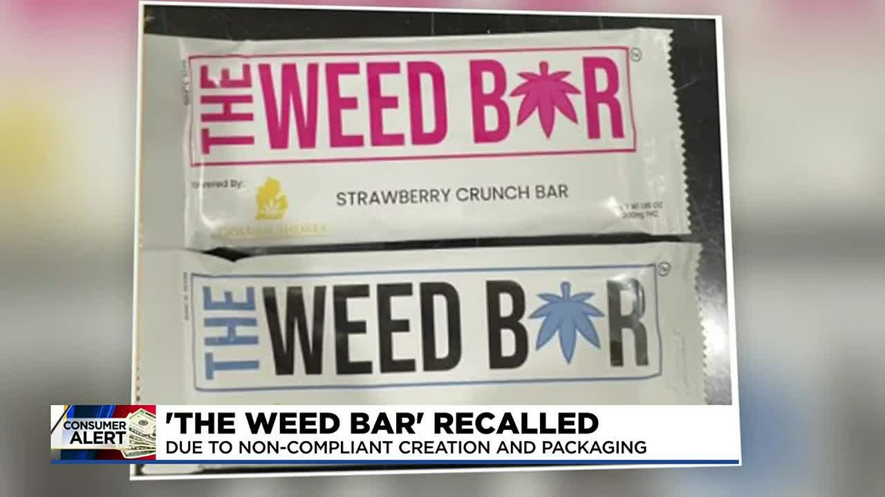 ‘The Weed Bar’ recalled for excess THC, packaging issues
