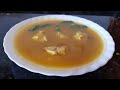 Como hacer una sopa de pescado 100 casera y natural