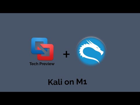 Kali On M1 Using VMWare Fusion Tech Preview (Free for now)