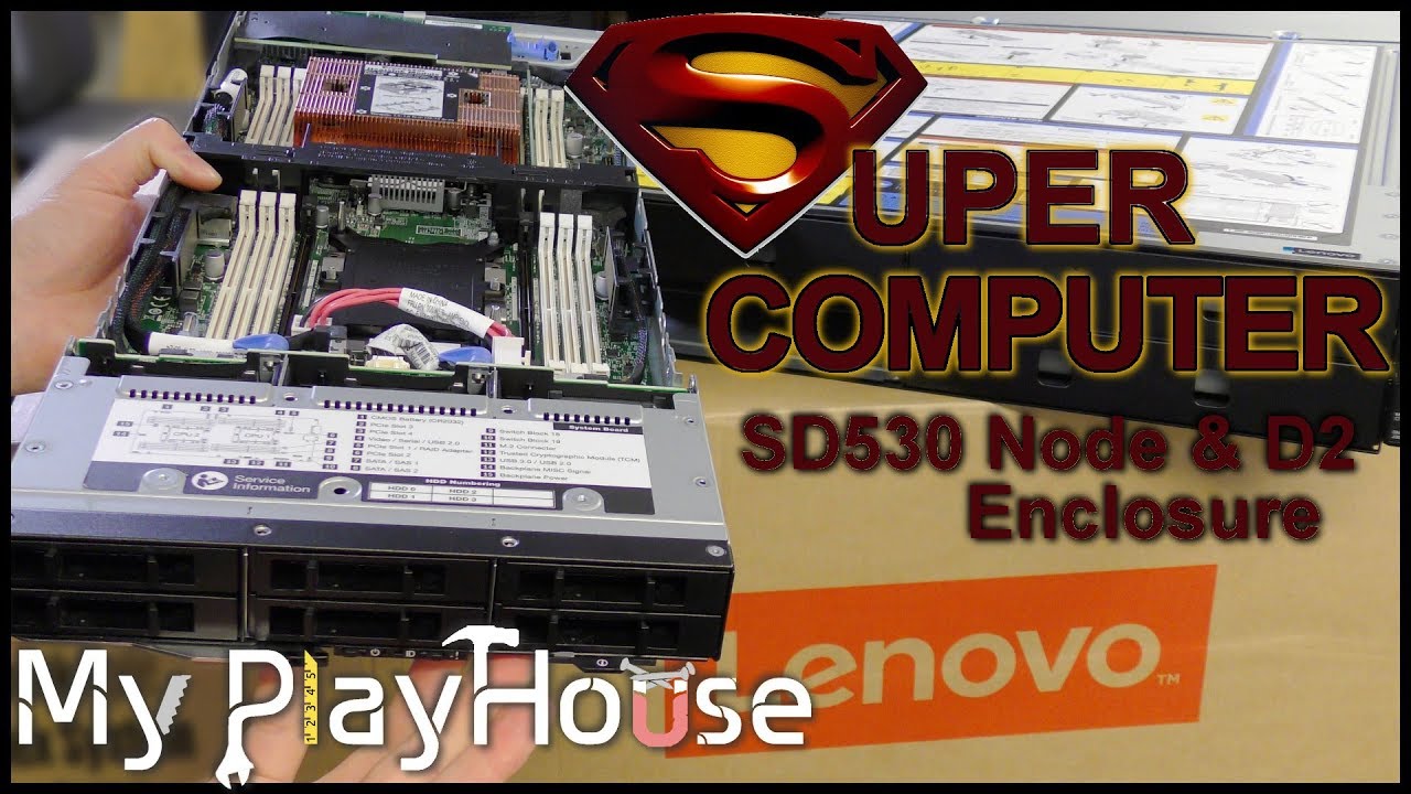 Lenovo ThinkSystem SD530 Node in a D2 Enclosure - - YouTube