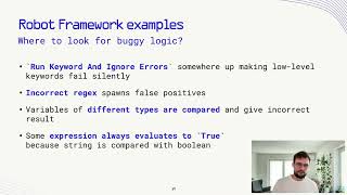 Robot Framework + PyTest: Why You Should Test Your Tests - Kacper Borucki | Wrobocon 2025