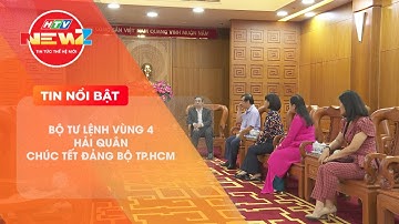 BỘ TƯ LỆNH VÙNG 4 HẢI QUÂN CHÚC TẾT ĐẢNG BỘ TP.HCM