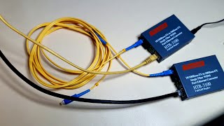 Convert Ethernet to fiber use One optical fiber device urdu/hindi