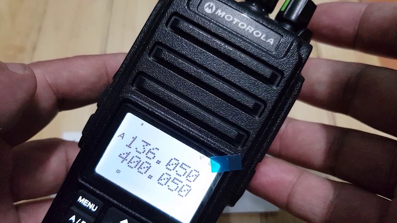 วิธีรีเซทเครื่อง Motorola gp 9100 Plus