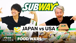 US vs Japan Subway | Food Wars