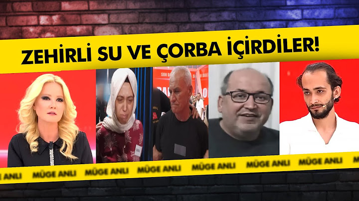 Cinayet Dosyası 5: Mehmet Yörük, Suyla Zehirlenerek Öldürüldü! | Müge Anlı ile Tatlı Sert Kolajlar