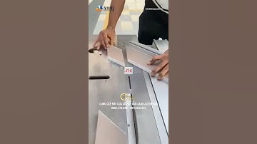 Cắt chéo cắt nghiêng ván công  nghiệp bằng máy cưa gỗ JT 6 #maycuagocongnghiep
