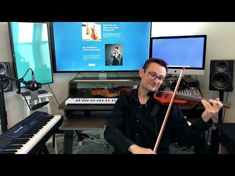 Sunset Strings' electric violinist performs At Last