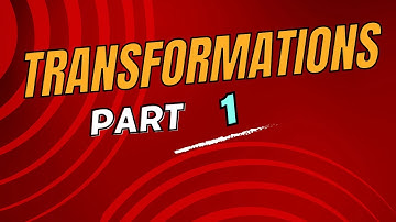 Transformations 1