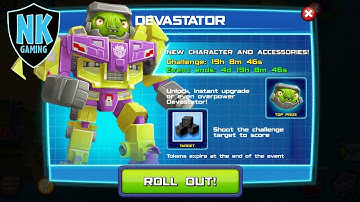 Angry Birds Transformers - Devastator Event - Day 2 - Featuring Devastator