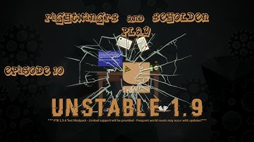 FTB Unstable 1.9 : Ep. 10 : Prismarine made EASY! (Botania & RFTools)